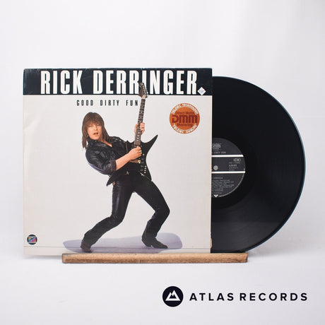 Rick Derringer Good Dirty Fun LP Vinyl Record - Front Cover & Record