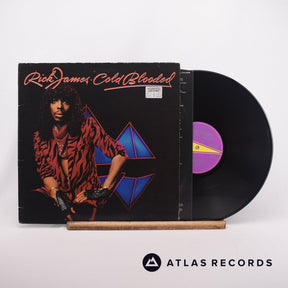 Rick James Cold Blooded LP Vinyl Record - Front Cover & Record
