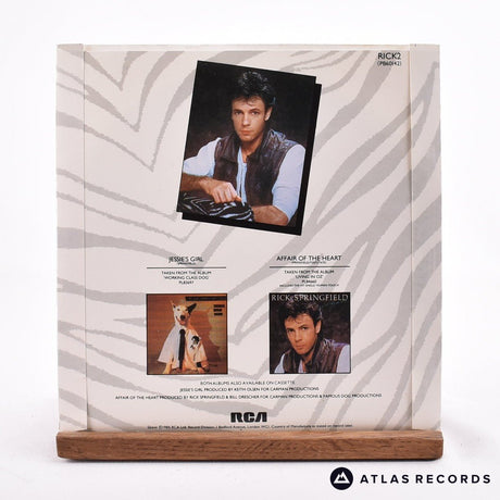 Rick Springfield - Jessie's Girl - Reissue 7" Vinyl Record - EX/EX