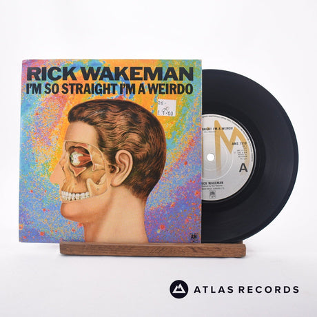 Rick Wakeman I'm So Straight I'm A Weirdo 7" Vinyl Record - Front Cover & Record