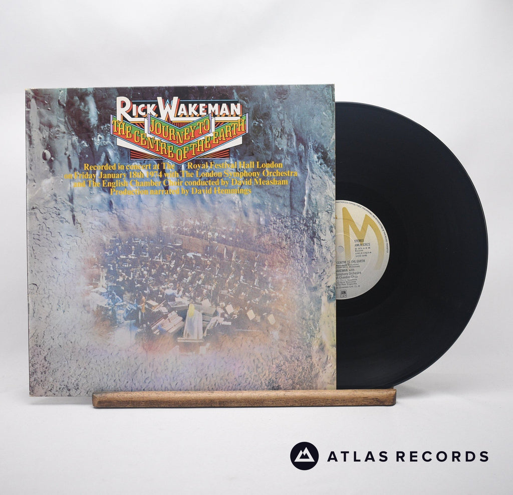 Rick Wakeman Journey To The Centre Of The Earth LP Vinyl Record - Front Cover & Record