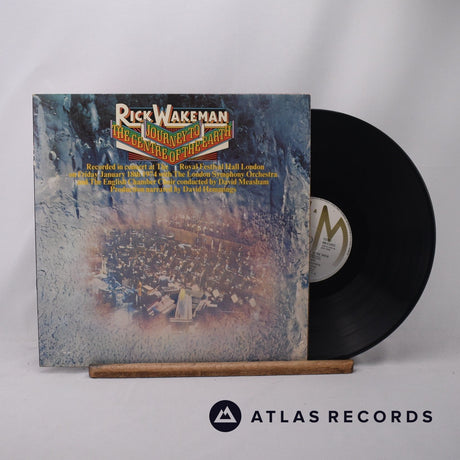 Rick Wakeman Journey To The Centre Of The Earth LP Vinyl Record - Front Cover & Record