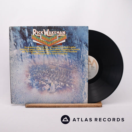 Rick Wakeman Journey To The Centre Of The Earth LP Vinyl Record - Front Cover & Record