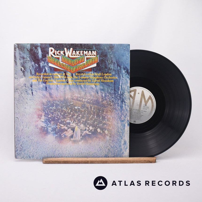 Rick Wakeman Journey To The Centre Of The Earth LP Vinyl Record - Front Cover & Record