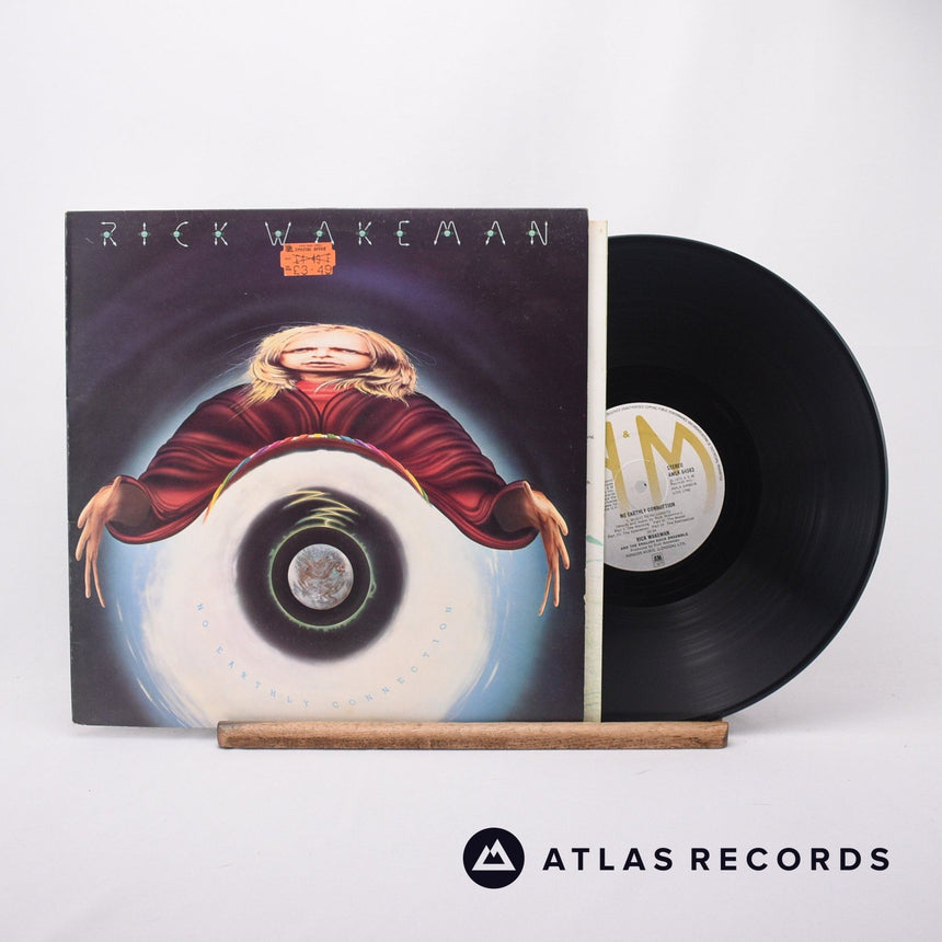 Rick Wakeman No Earthly Connection LP Vinyl Record - Front Cover & Record