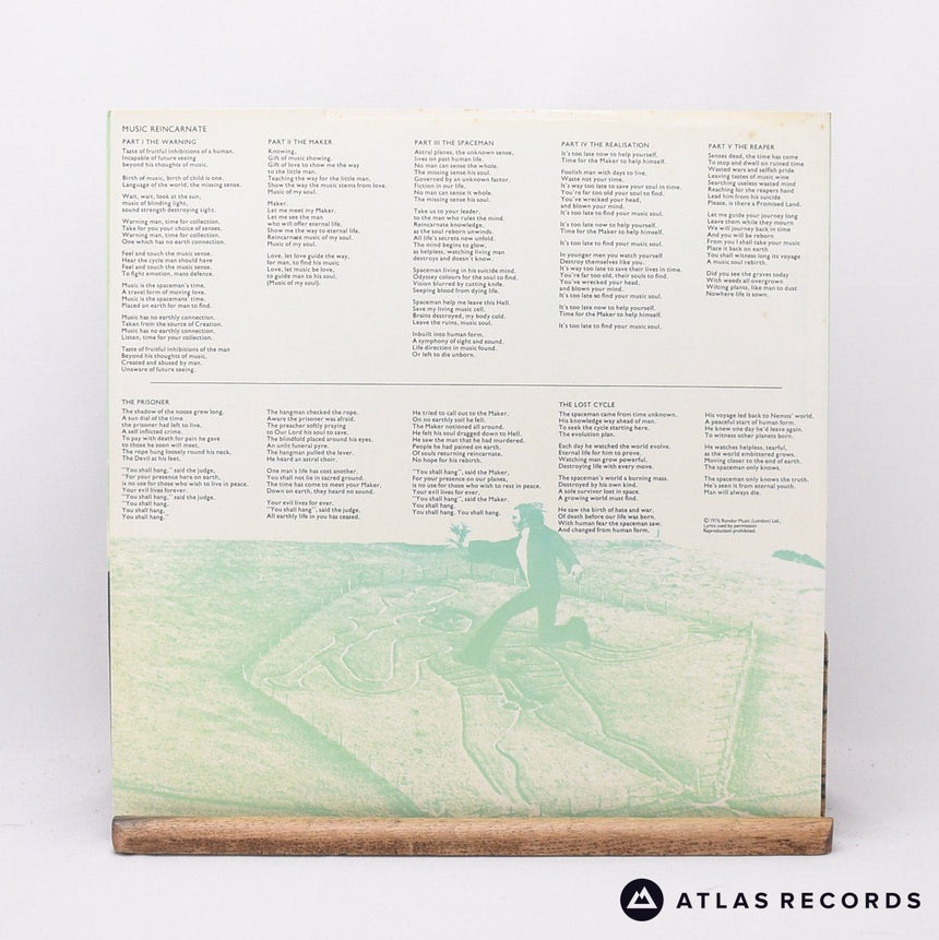 Rick Wakeman - No Earthly Connection - LP Vinyl Record - VG+/VG+