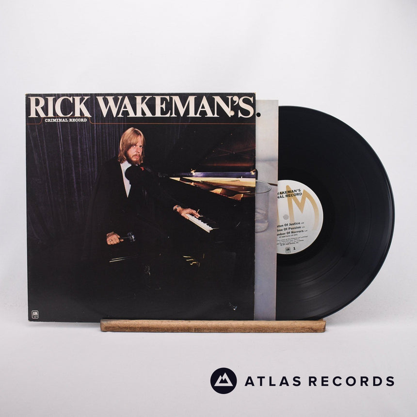 Rick Wakeman Rick Wakeman's Criminal Record LP Vinyl Record - Front Cover & Record
