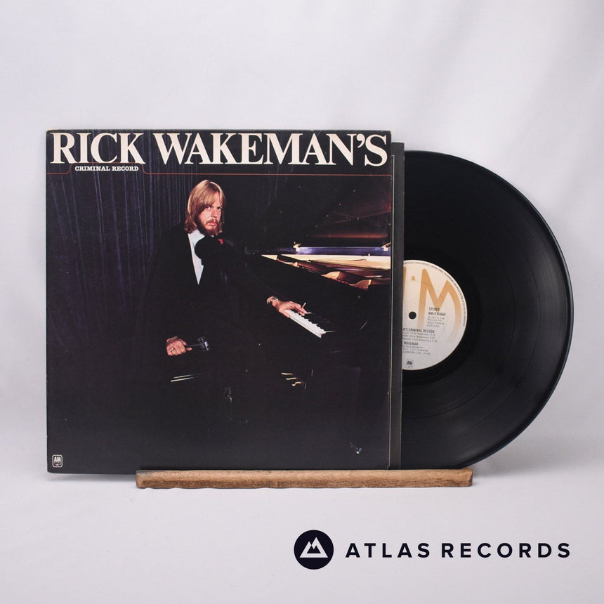 Rick Wakeman Rick Wakeman's Criminal Record LP Vinyl Record - Front Cover & Record