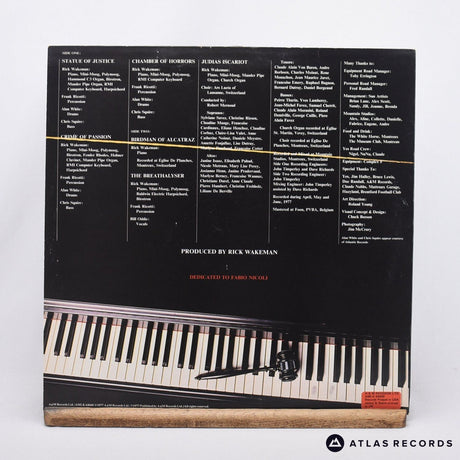 Rick Wakeman - Rick Wakeman's Criminal Record - LP Vinyl Record - EX/EX