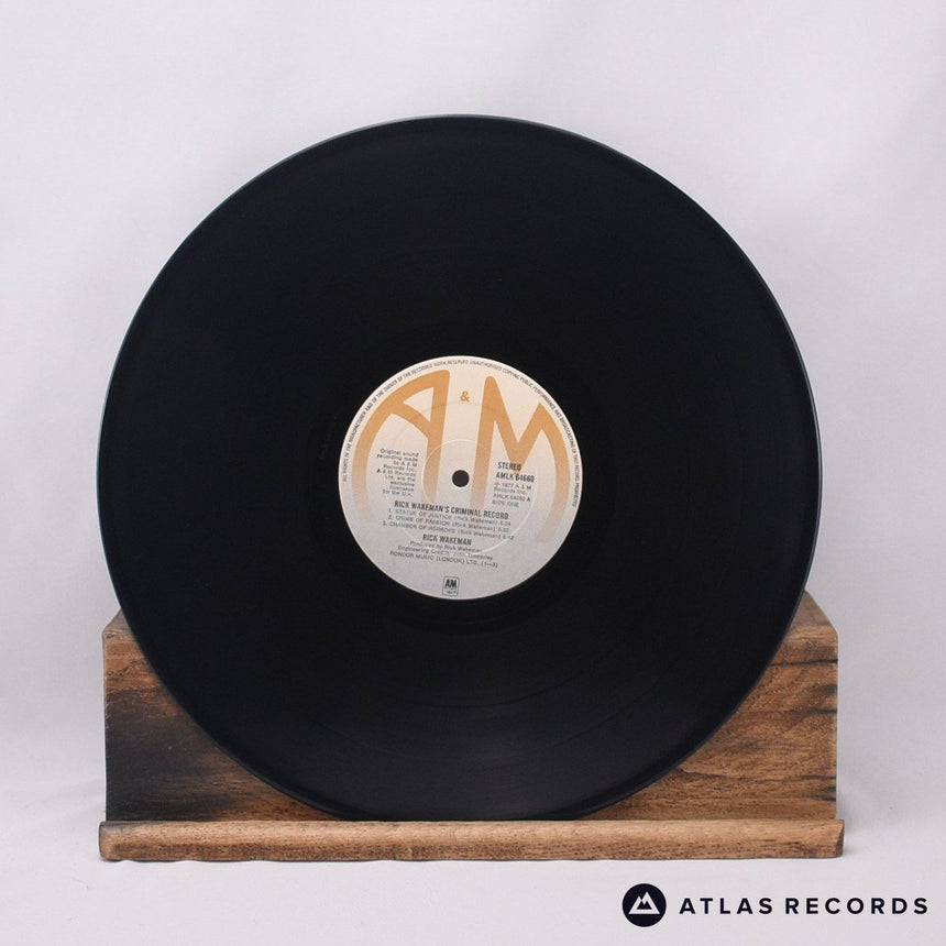 Rick Wakeman - Rick Wakeman's Criminal Record - LP Vinyl Record - EX/VG+