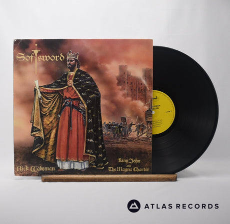 Rick Wakeman Softsword LP Vinyl Record - Front Cover & Record