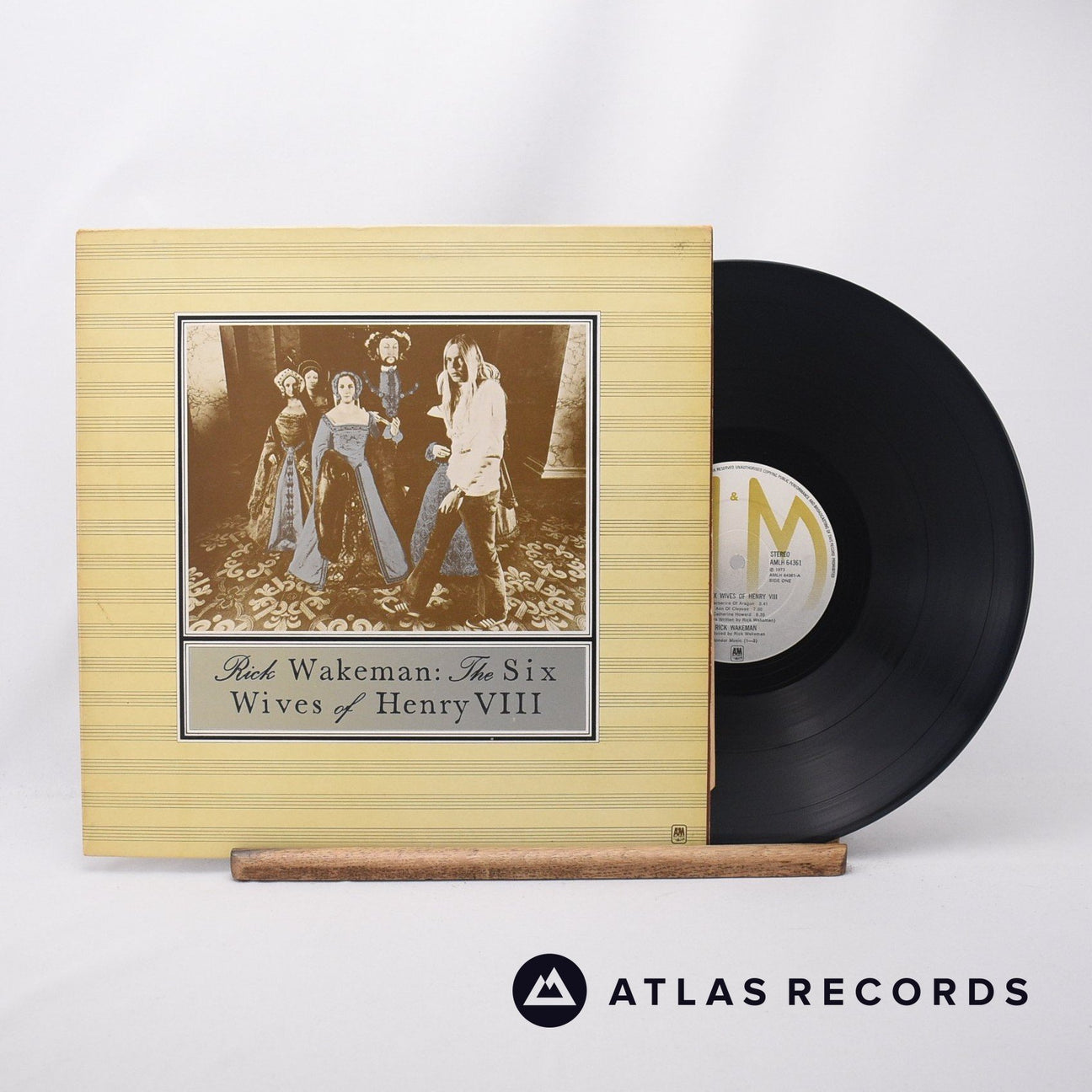 Rick Wakeman The Six Wives Of Henry VIII LP Vinyl Record - Front Cover & Record
