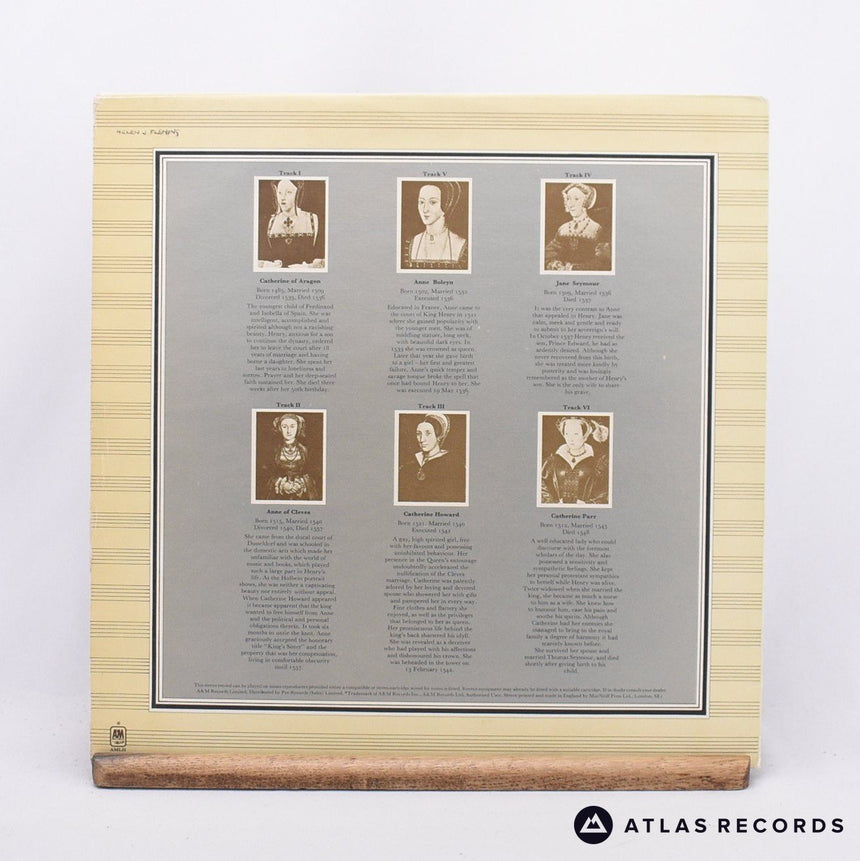 Rick Wakeman - The Six Wives Of Henry VIII - Gatefold LP Vinyl Record - VG+/VG