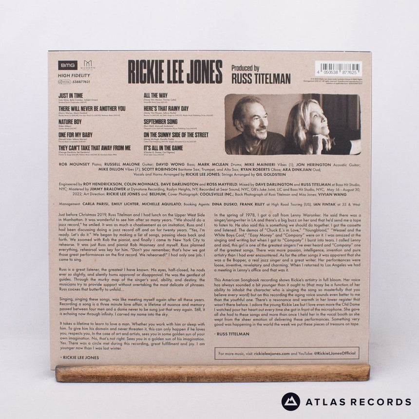 Rickie Lee Jones - Pieces Of Treasure - Insert LP Vinyl Record - NM/VG+