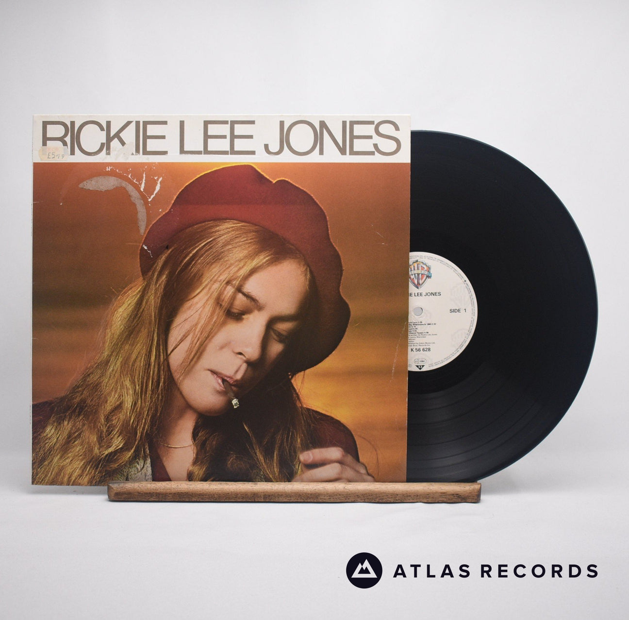 Rickie Lee Jones Rickie Lee Jones LP Vinyl Record - Front Cover & Record