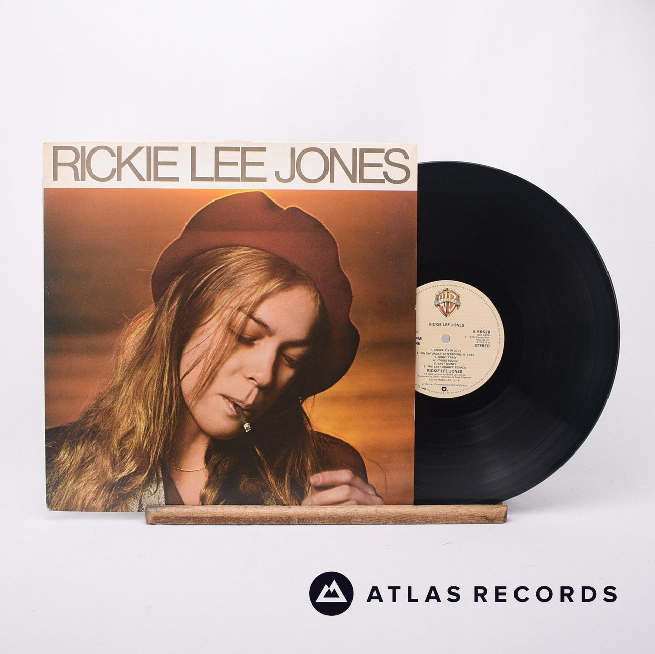 Rickie Lee Jones Rickie Lee Jones LP Vinyl Record - Front Cover & Record
