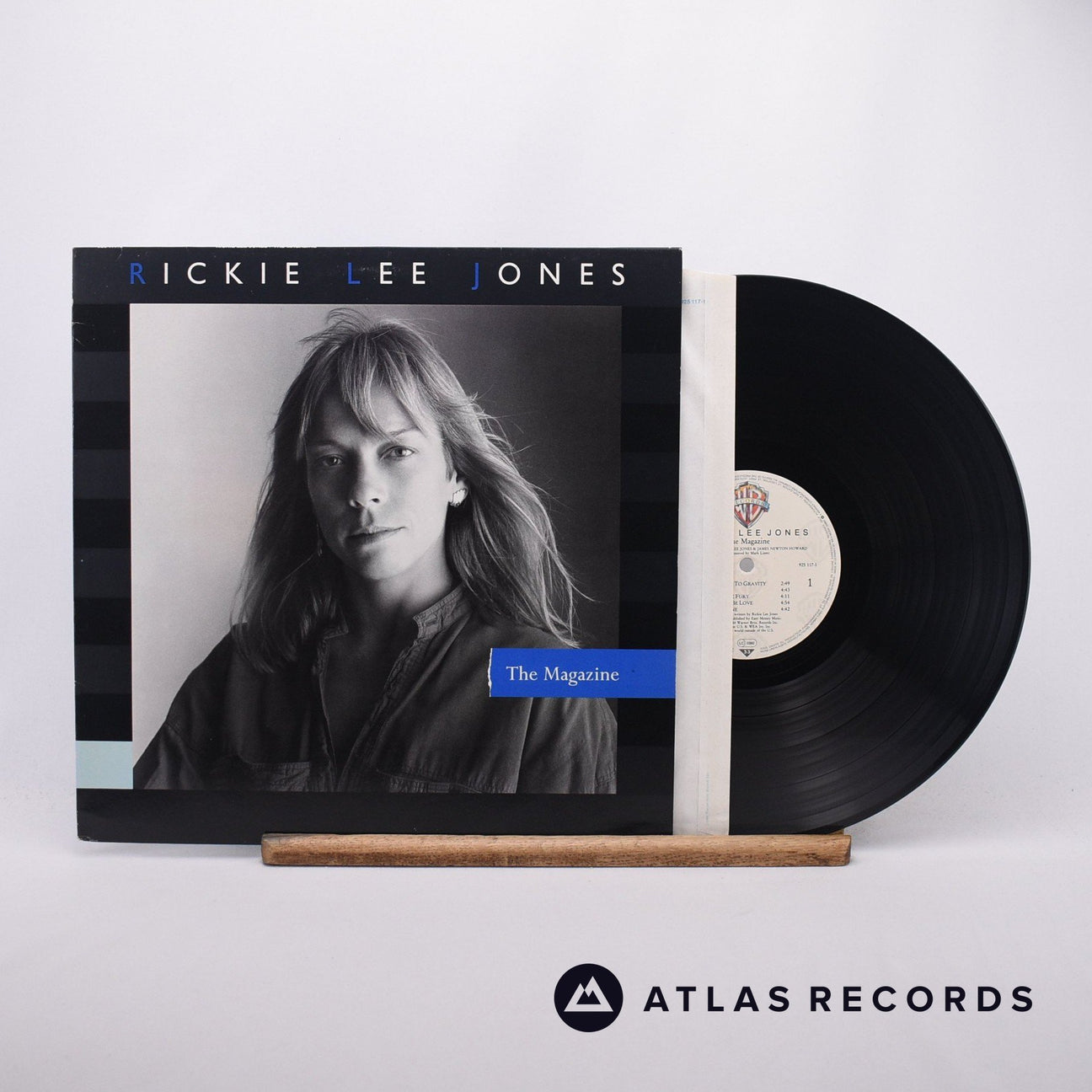 Rickie Lee Jones The Magazine LP Vinyl Record - Front Cover & Record