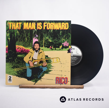 Rico Rodriguez That Man Is Forward LP Vinyl Record - Front Cover & Record