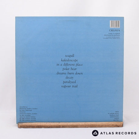 Ride - Nowhere - Embossed Sleeve A1 B1 LP Vinyl Record - EX/VG+