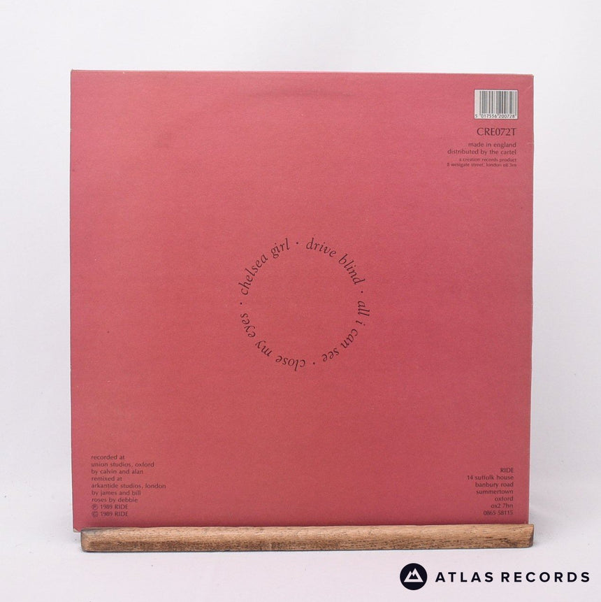 Ride - Ride - A1 B1 12" Vinyl Record - EX/EX