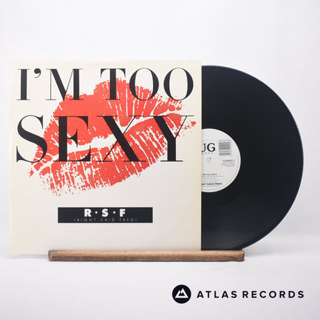 Right Said Fred I'm Too Sexy 12" Vinyl Record - Front Cover & Record