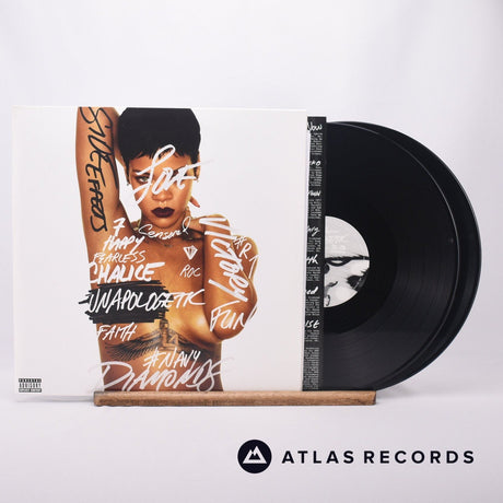 Rihanna Unapologetic Double LP Vinyl Record - Front Cover & Record