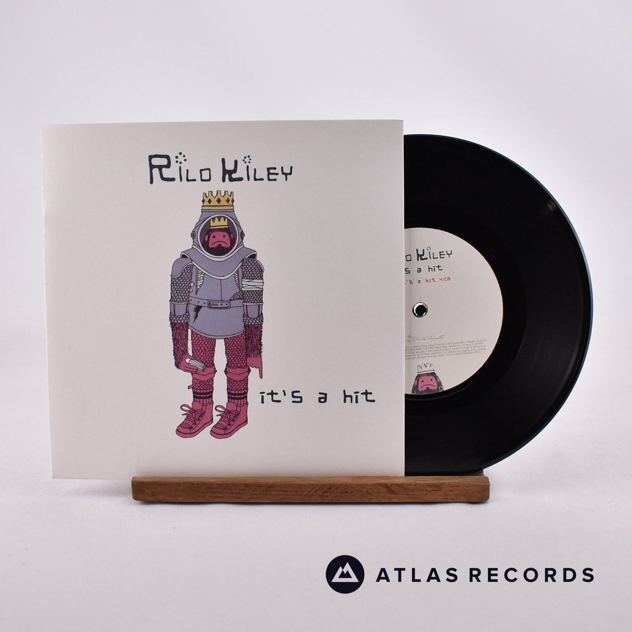 Rilo Kiley It's A Hit 7" Vinyl Record - Front Cover & Record