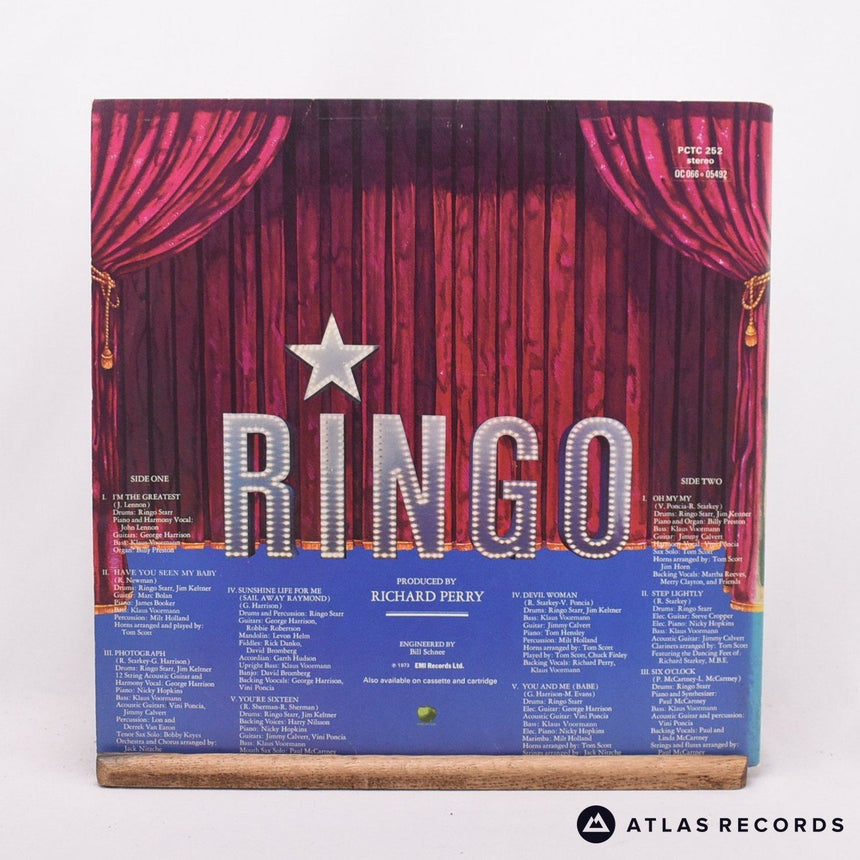 Ringo Starr - Ringo - Integral Booklet Gatefold LP Vinyl Record - EX/VG+