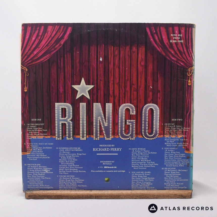 Ringo Starr - Ringo - Integral Booklet Gatefold LP Vinyl Record - VG+/VG+