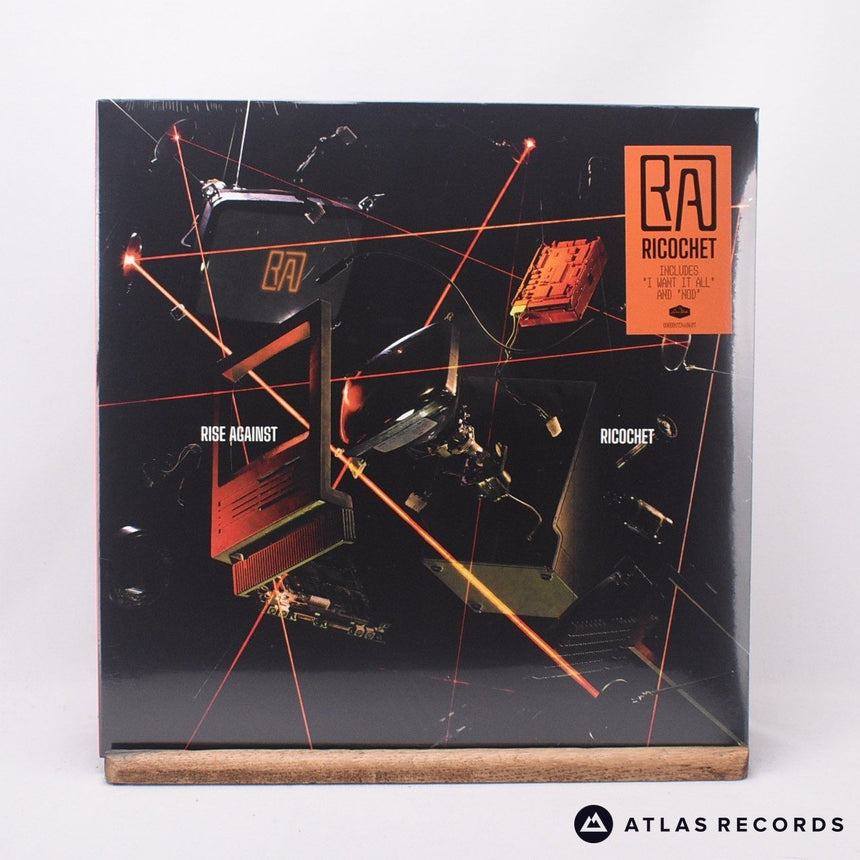 Rise Against Ricochet LP Vinyl Record - Front Cover & Record