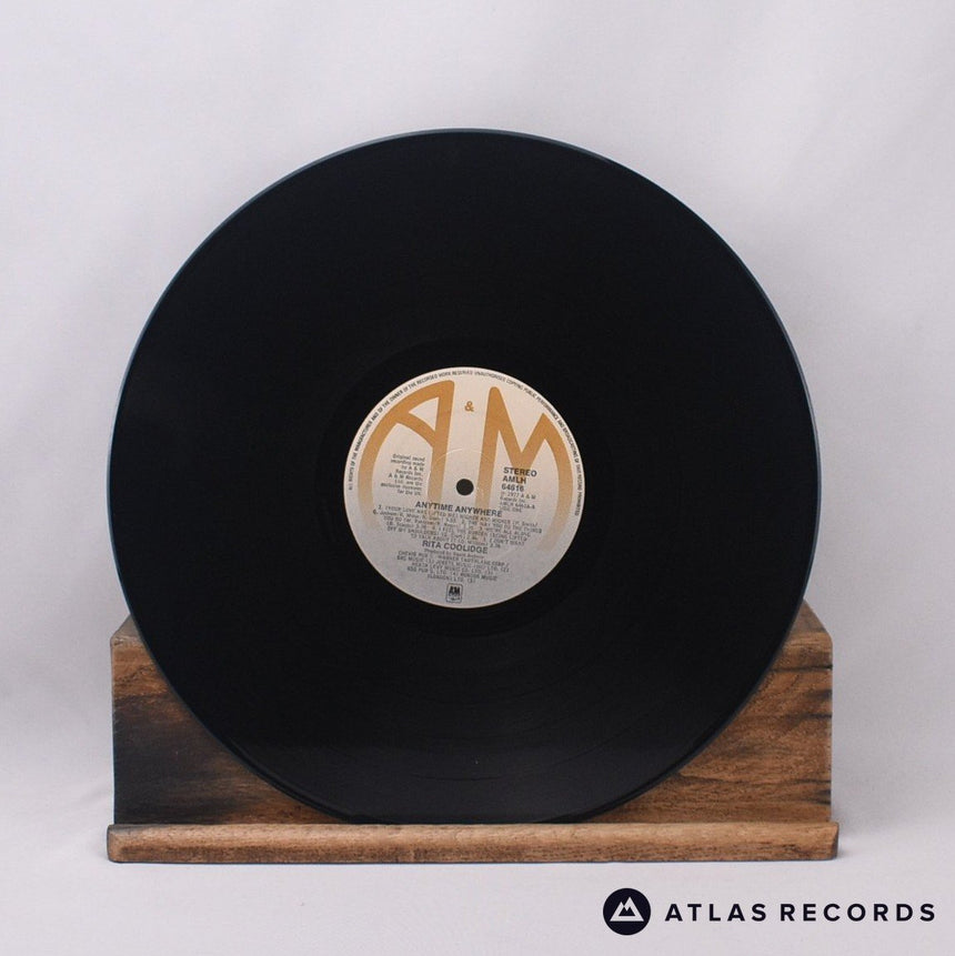 Rita Coolidge - Anytime... Anywhere - Lyric Sheet LP Vinyl Record - VG+/VG+