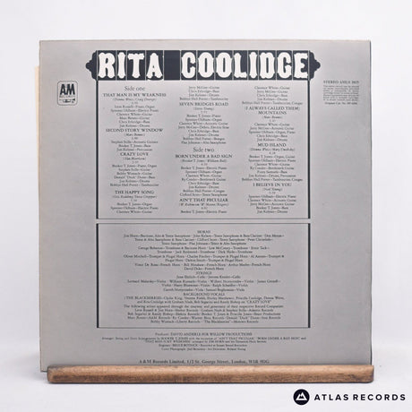 Rita Coolidge - Rita Coolidge - LP Vinyl Record - VG+/VG+