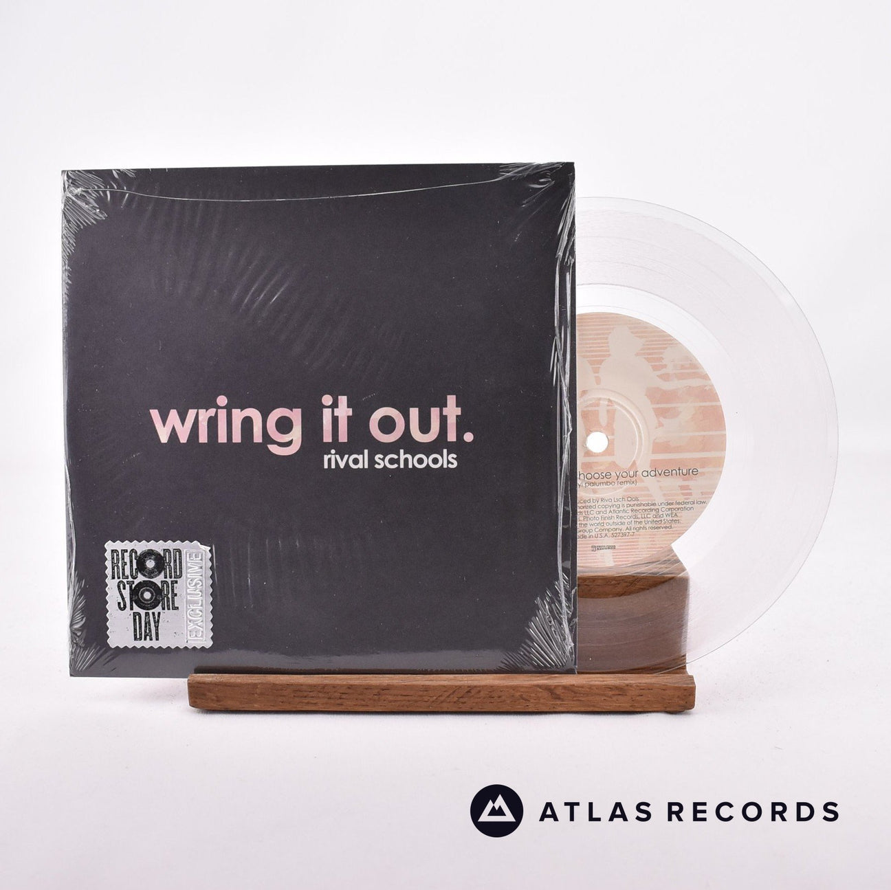 Rival Schools Wring It Out. 7" Vinyl Record - Front Cover & Record