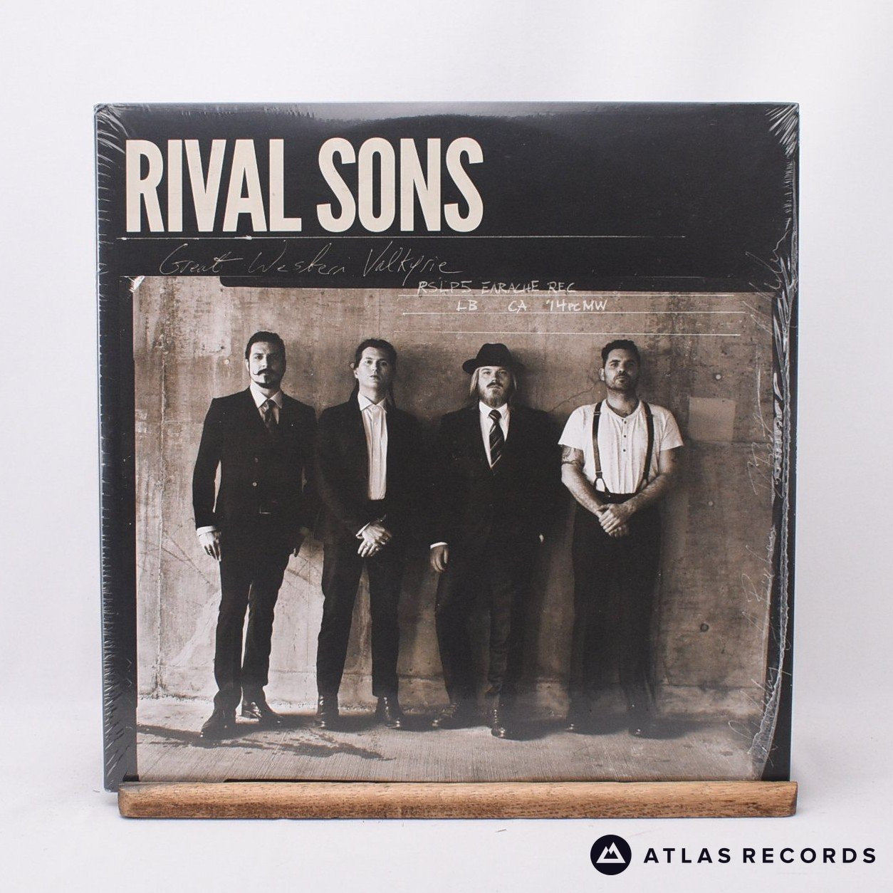 Rival Sons Great Western Valkyrie 2 x LP Vinyl Record - Front Cover & Record