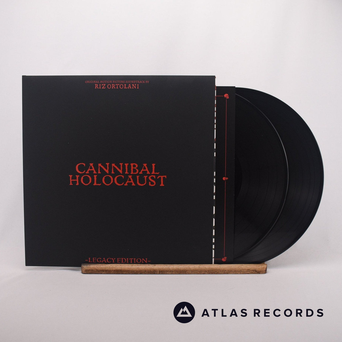 Riz Ortolani Cannibal Holocaust 2 x LP Vinyl Record - Front Cover & Record
