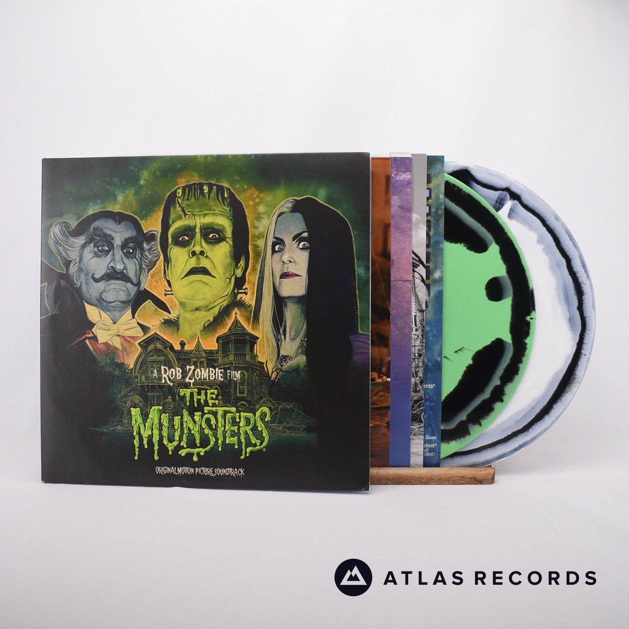 Rob Zombie The Munsters 2 x LP Vinyl Record - Front Cover & Record