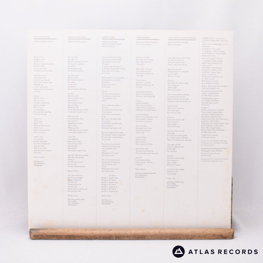 Robbie Nevil - C'est La Vie - LP Vinyl Record - EX/EX