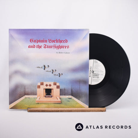 Robert Calvert Captain Lockheed And The Starfighters LP Vinyl Record - Front Cover & Record