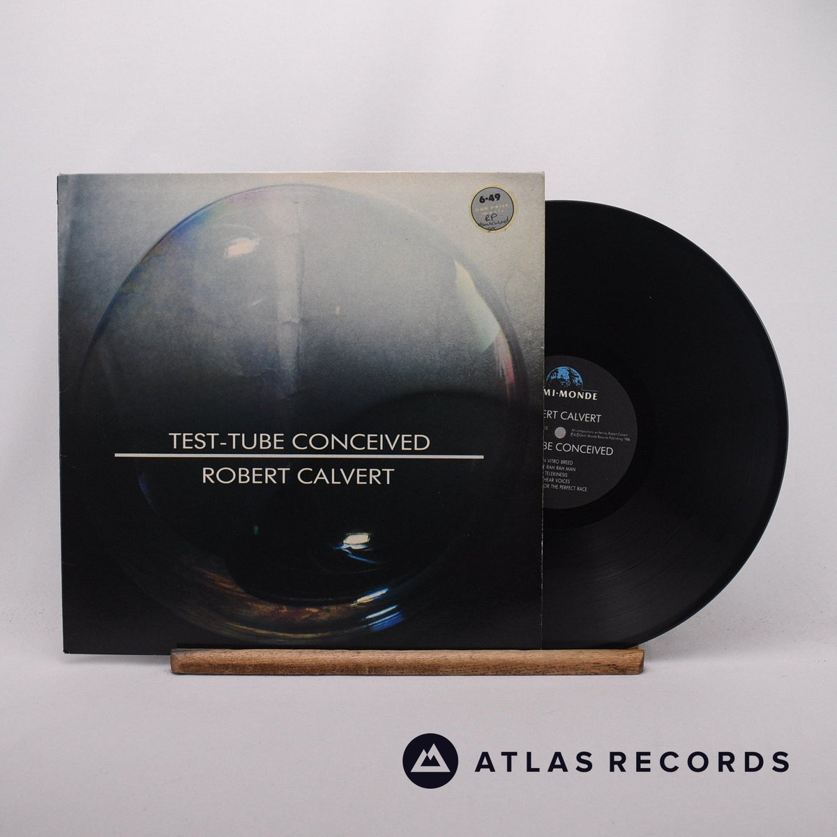 Robert Calvert Test-Tube Conceived LP Vinyl Record - Front Cover & Record
