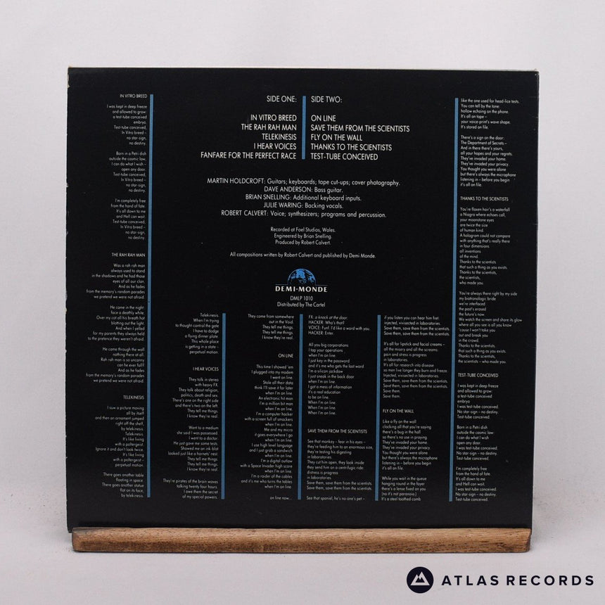 Robert Calvert - Test-Tube Conceived - Mpo LP Vinyl Record - EX/EX
