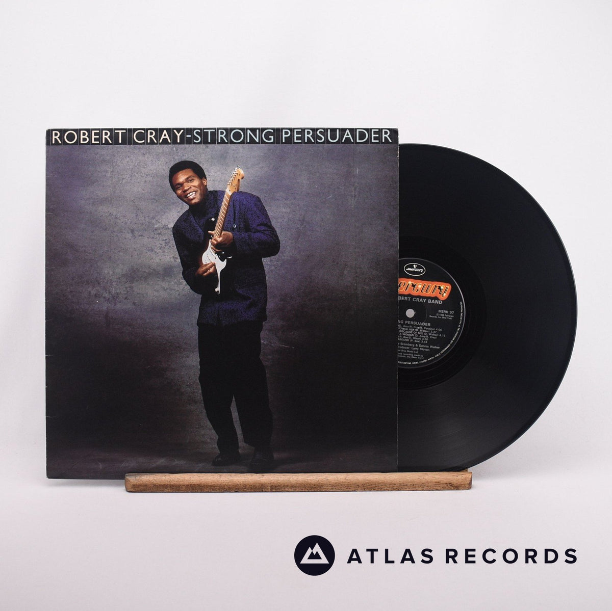 Robert Cray Strong Persuader LP Vinyl Record - Front Cover & Record
