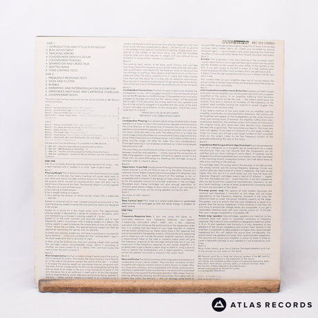 Robert Dougall - BBC Stereo Test Disc - LP Vinyl Record - EX/EX