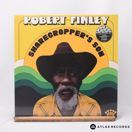 Robert Finley Sharecropper's Son LP Vinyl Record - Front Cover & Record