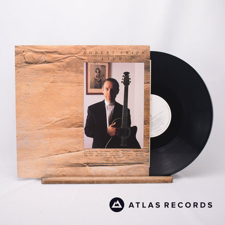 Robert Fripp Live! LP Vinyl Record - Front Cover & Record