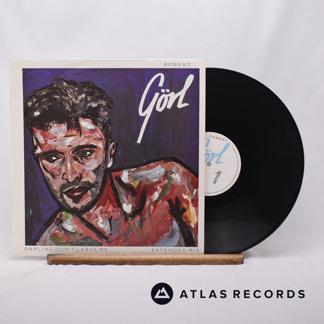 Robert Görl Darling Don't Leave Me 12" Vinyl Record - Front Cover & Record
