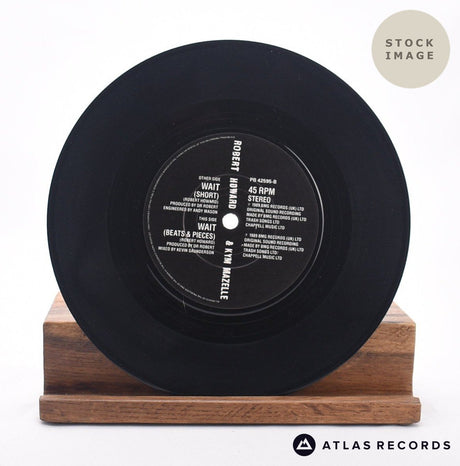 Robert Howard Wait! 7" Vinyl Record - Record B Side