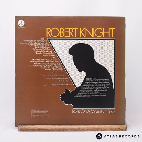Robert Knight - Love On A Mountain Top - LP Vinyl Record - VG+/VG+