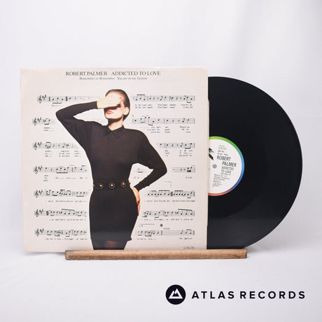 Robert Palmer Addicted To Love 12" Vinyl Record - Front Cover & Record