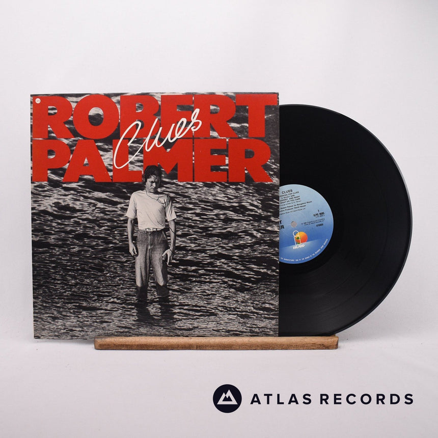 Robert Palmer Clues LP Vinyl Record - Front Cover & Record