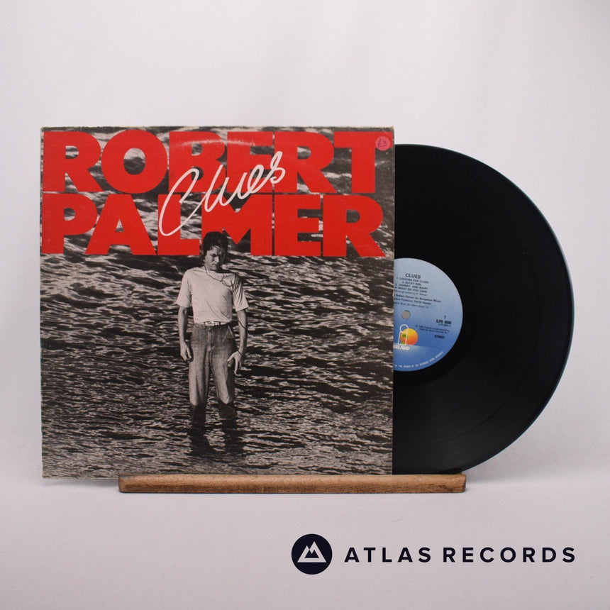 Robert Palmer Clues LP Vinyl Record - Front Cover & Record